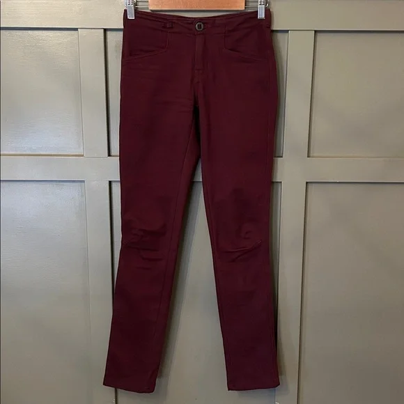 Patagonia Escala Rock Pants Dark Current Outdoor Climbing Hiking Cotton Size 0 - Picture 2 of 8